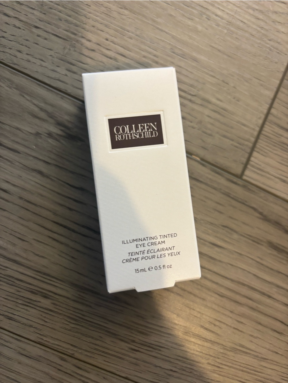 NIB Colleen Rothschild Illuminating Tinted Eye Cream -